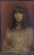 James Abbott McNeil Whistler Little Red Glove oil painting artist